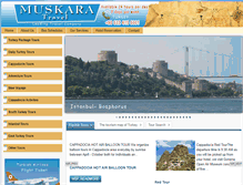 Tablet Screenshot of muskaratravel.com.tr